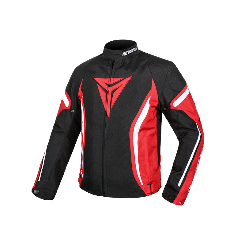 เสื้อการ์ด MOTOWOLF MDL-0505 สีแดง