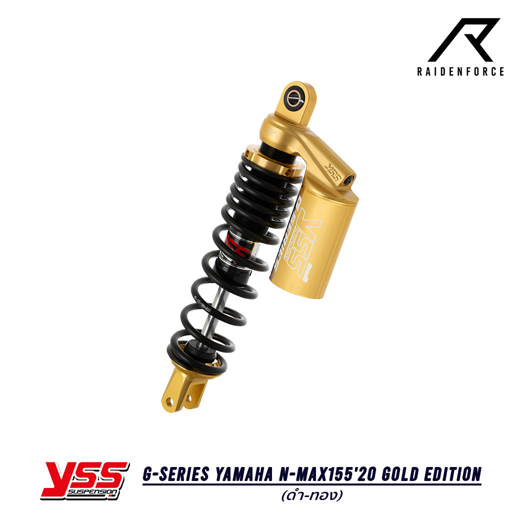 โช้ค YSS G-Series Yamaha N-max155'20 Gold Edition สี ดำ/ทอง