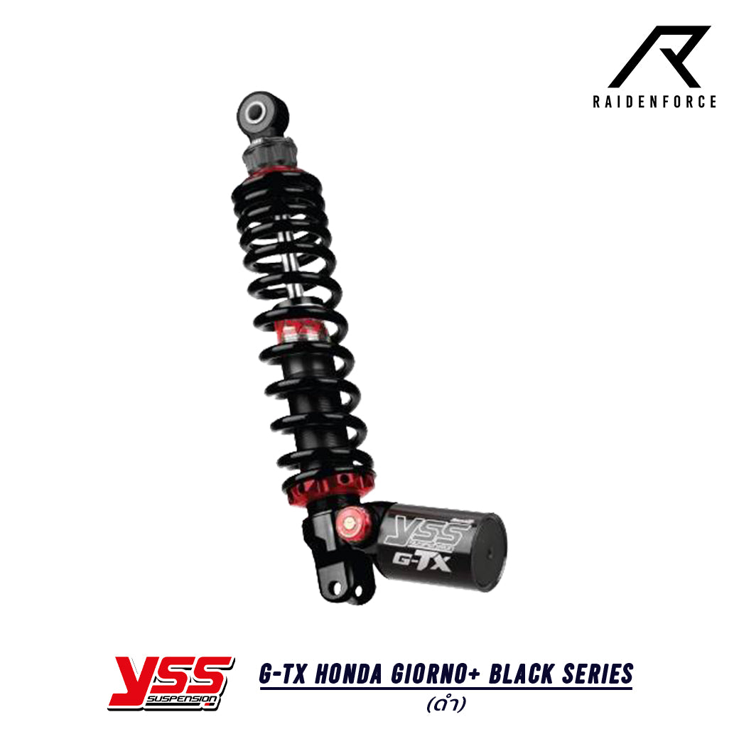 โช้ค YSS G-TX Honda Giorno+ Black series สี ดำ/ดำ