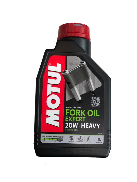 น้ำมันโช้คหน้า MOTUL เบอร์ 20W 1L