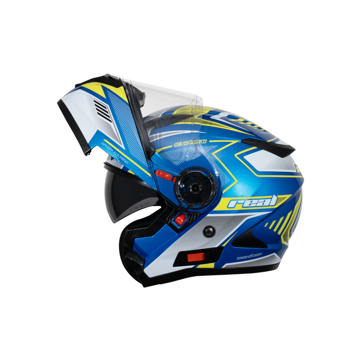หมวกกันน็อค Real Helmets Storm Eagle Force น้ำเงิน
