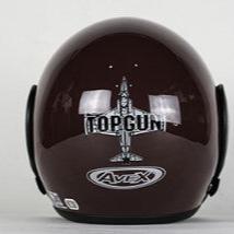 หมวกกันน็อค Avex Topgun Air สีน้ำตาล