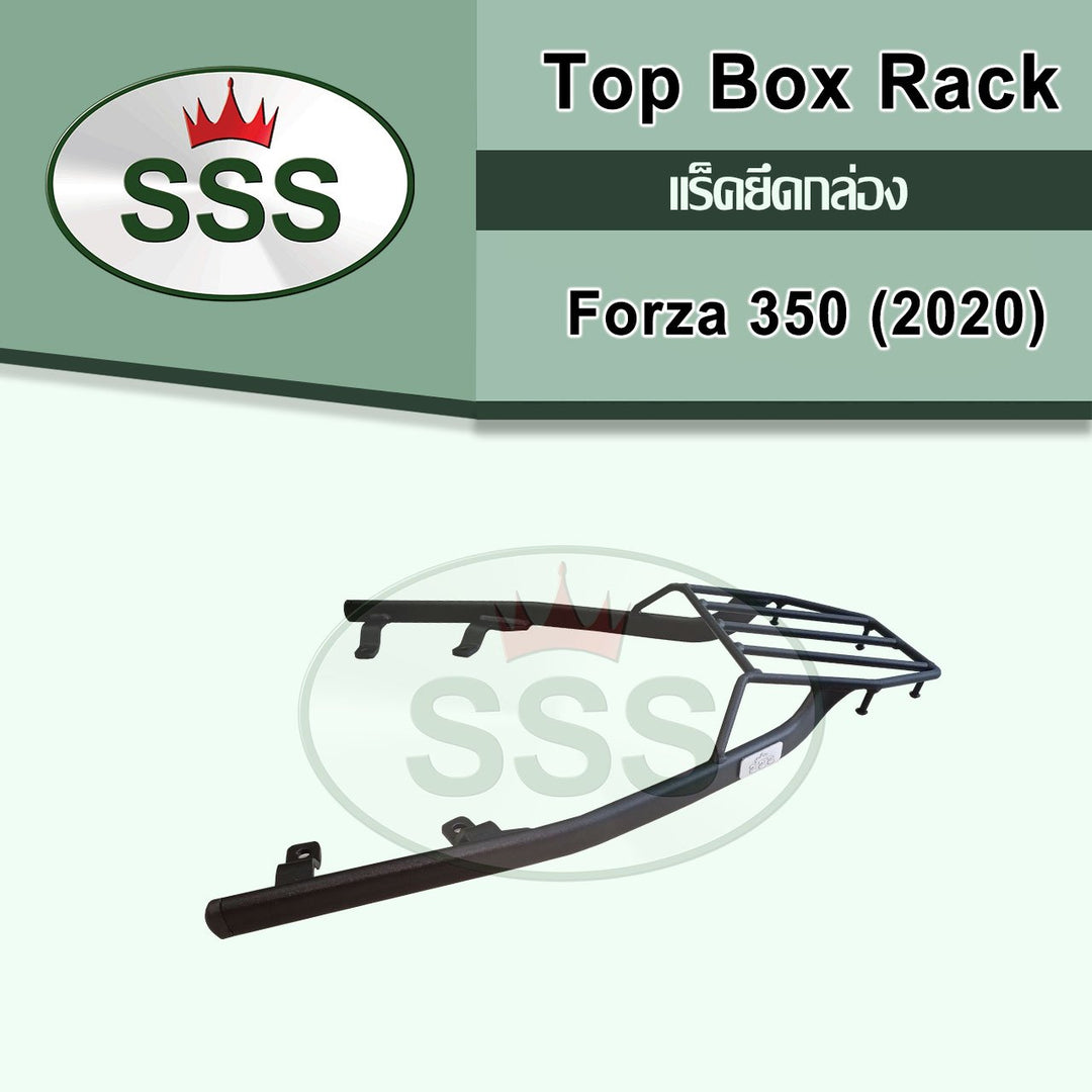 แร็คท้ายมอเตอร์ไซค์ SSS รุ่น FORZA350 ปี 2020-2023