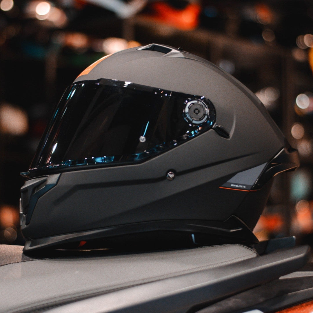 MT BRAKER SV Solid Matt Black Helmet, matte black