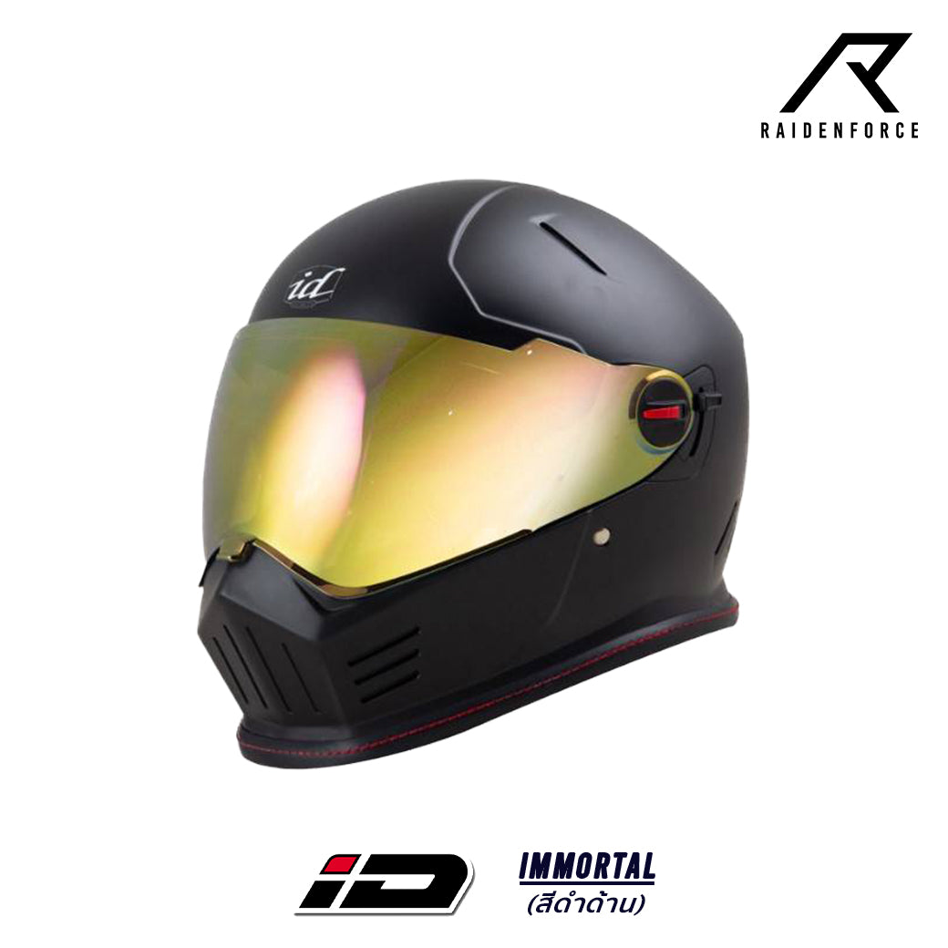 หมวกกันน็อค ID Helmet Immortal สีดำด้าน
