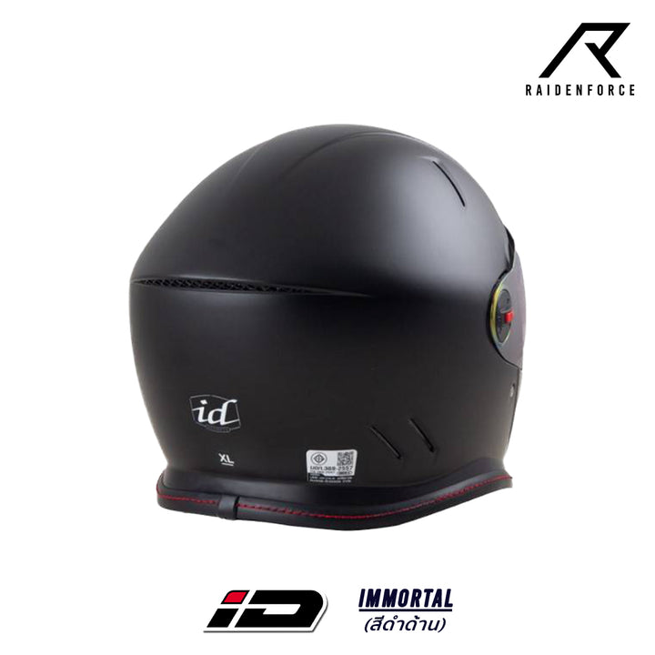 หมวกกันน็อค ID Helmet Immortal สีดำด้าน