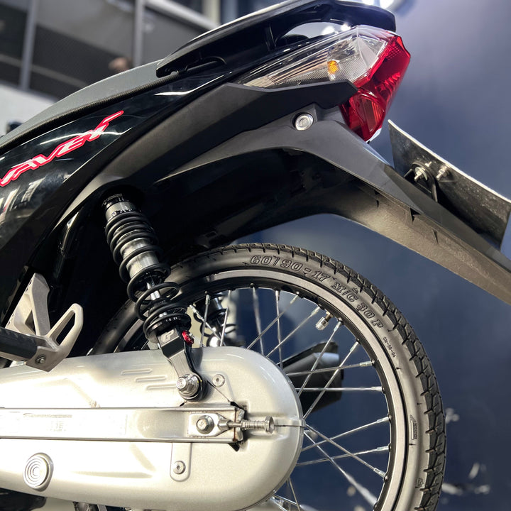 โช้ค PROFENDER FLASH Series WAVE125i สีดำ