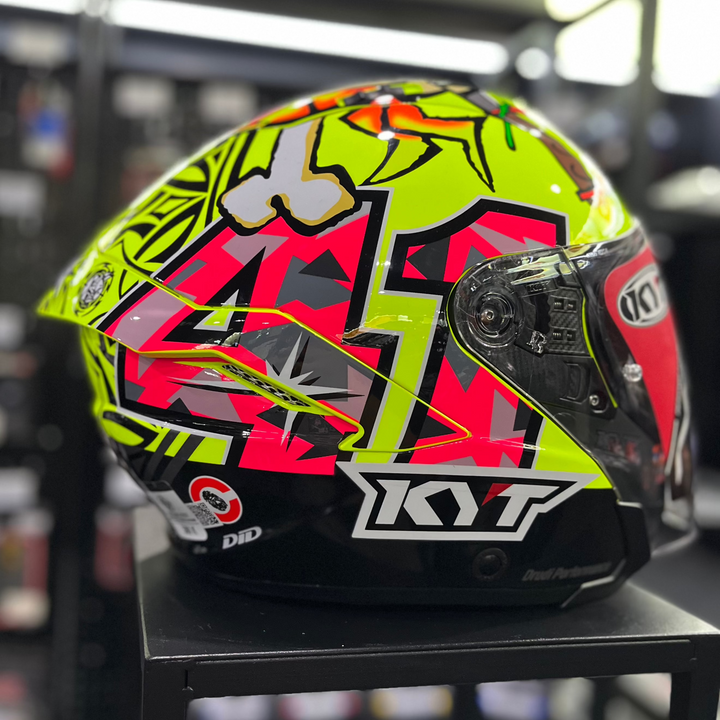 หมวกกันน็อค KYT NF-J Espargaro Misano 2018 Replica