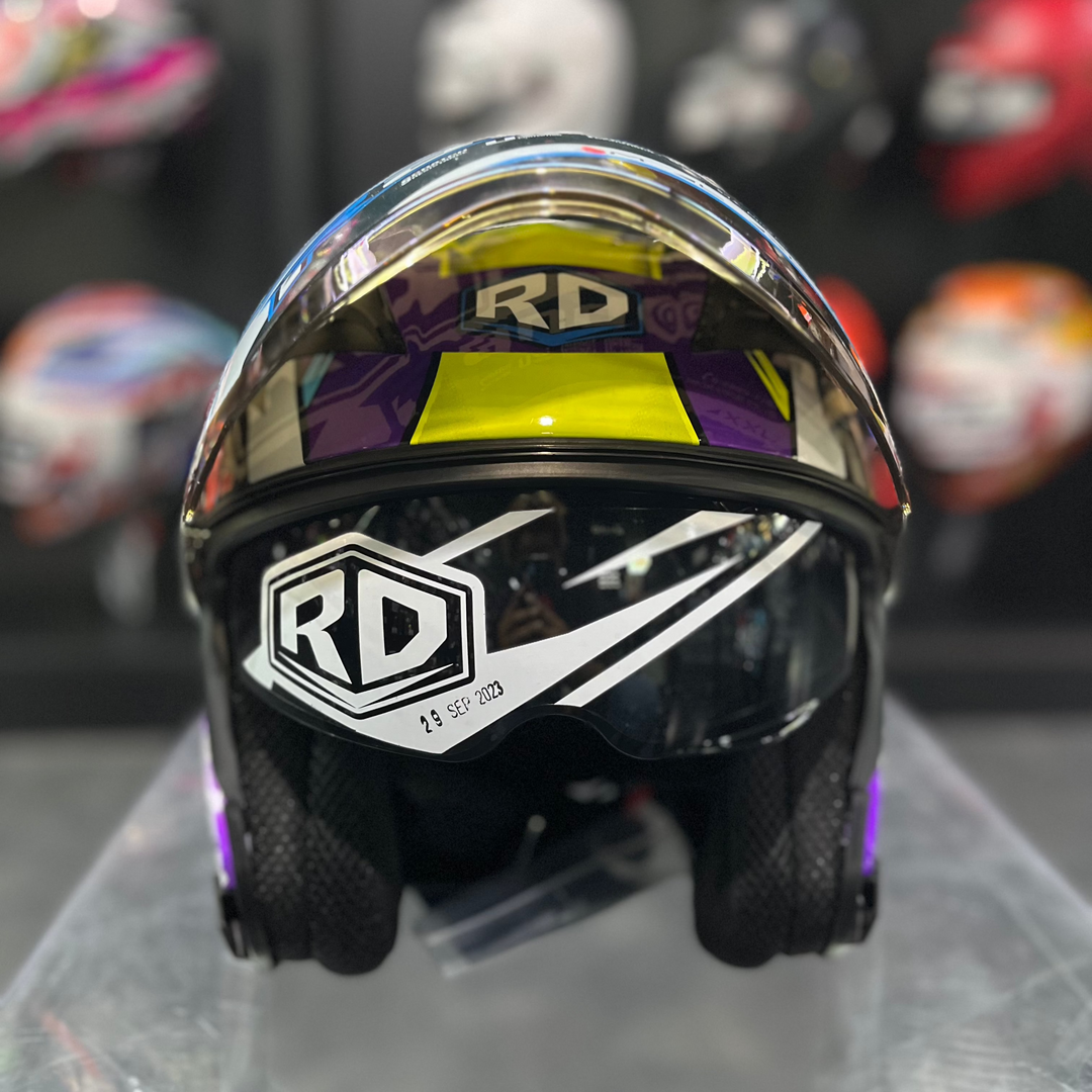 Random Air Force Helmet - Snapper Purple