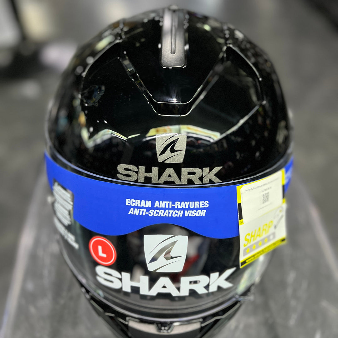 หมวกกันน็อค SHARK RIDILL BLANK ดำ BLACK