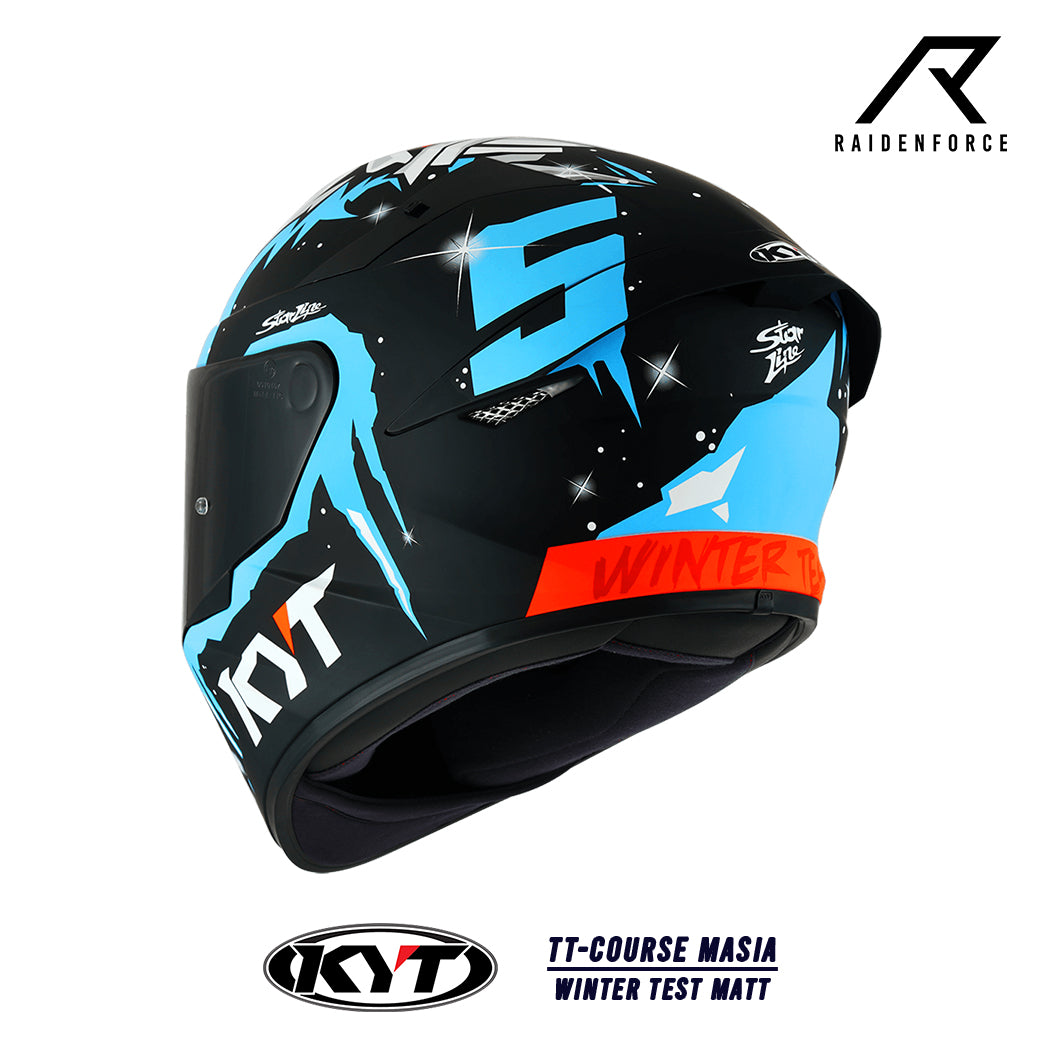 หมวกกันน็อค KYT TT-Course Masia Winter test matt Replica