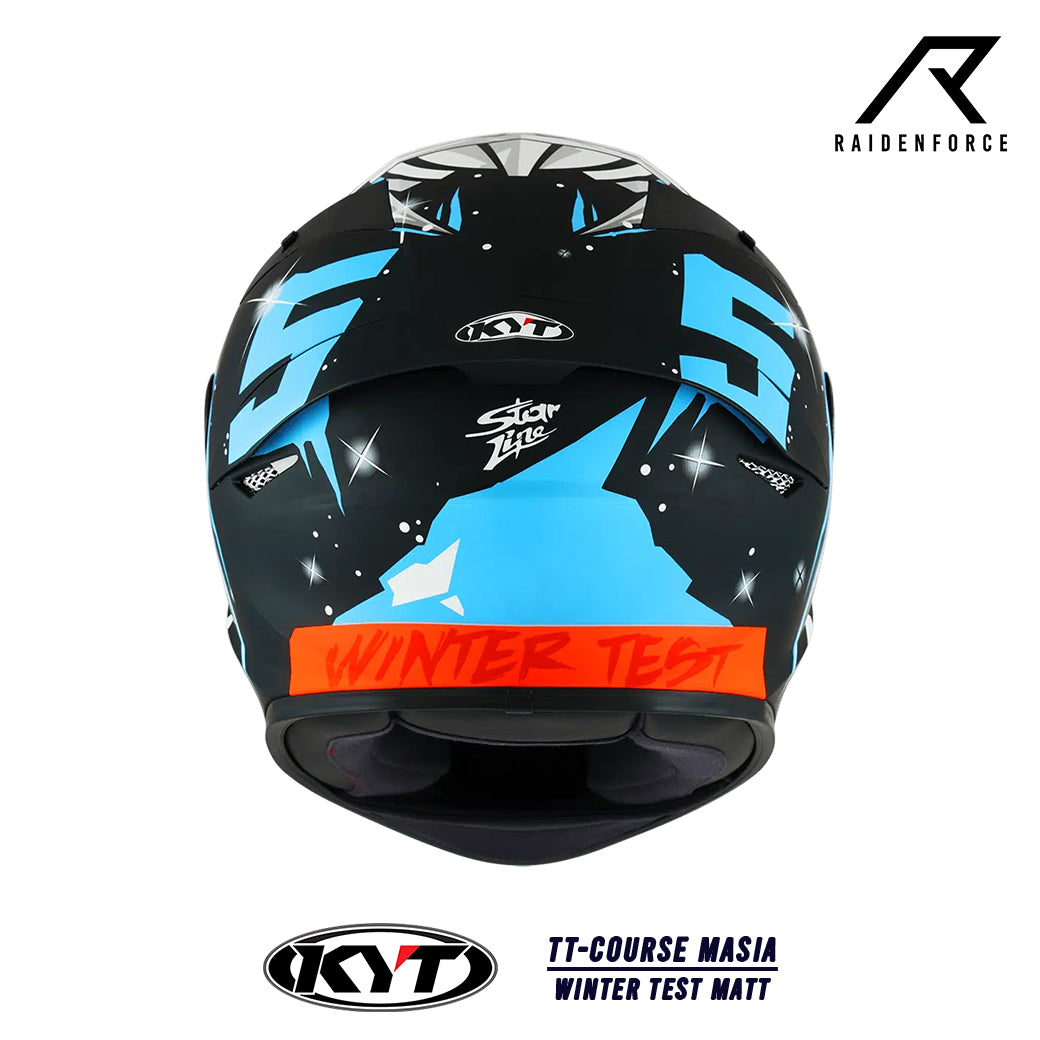 หมวกกันน็อค KYT TT-Course Masia Winter test matt Replica