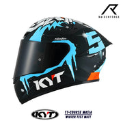 หมวกกันน็อค KYT TT-Course Masia Winter test matt Replica