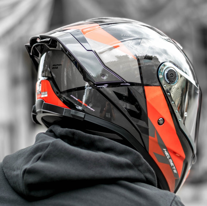MT Thunder4 SV EXA A5 Gloss Red Helmet
