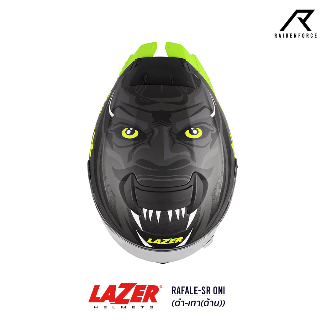 หมวกกันน็อค LAZER Helmet RAFALE ONI ดำ-เทา(ด้าน)