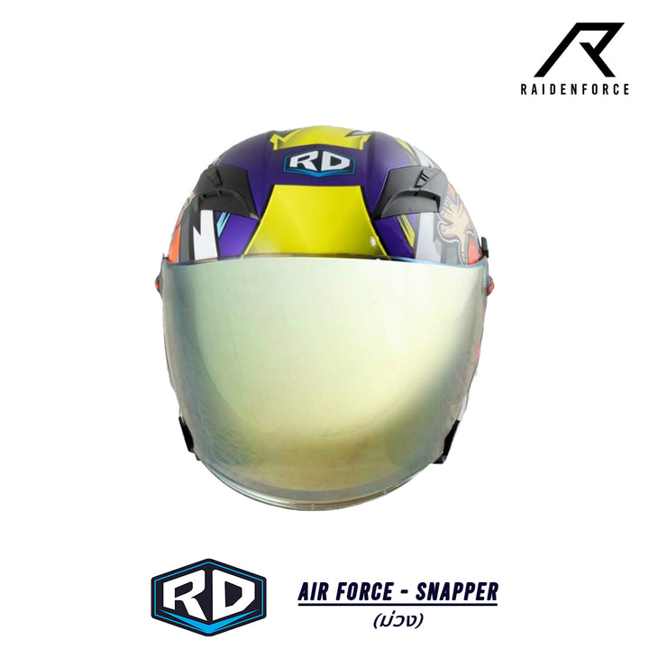 Random Air Force Helmet - Snapper Purple