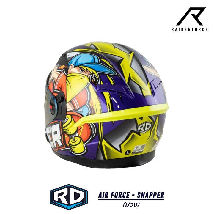 Random Air Force Helmet - Snapper Purple