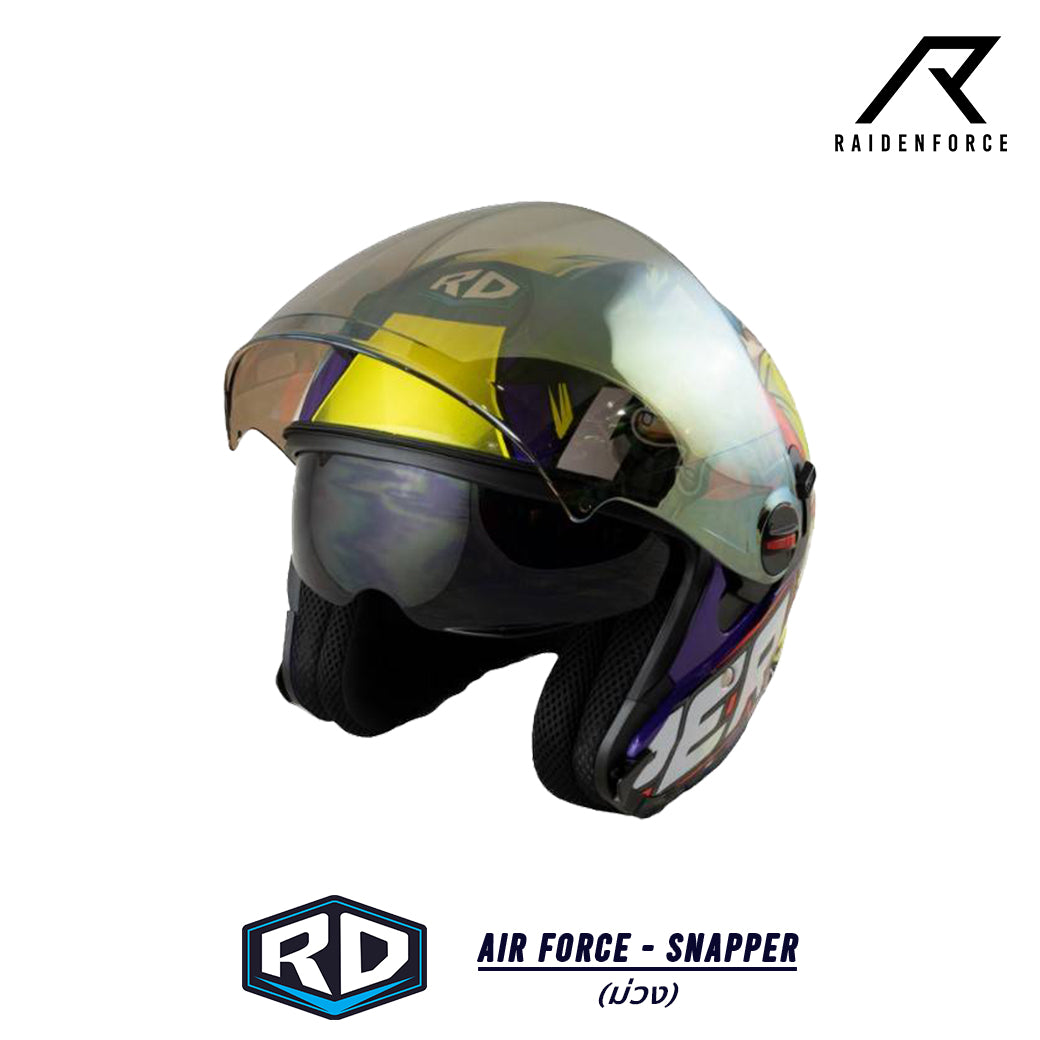 Random Air Force Helmet - Snapper Purple