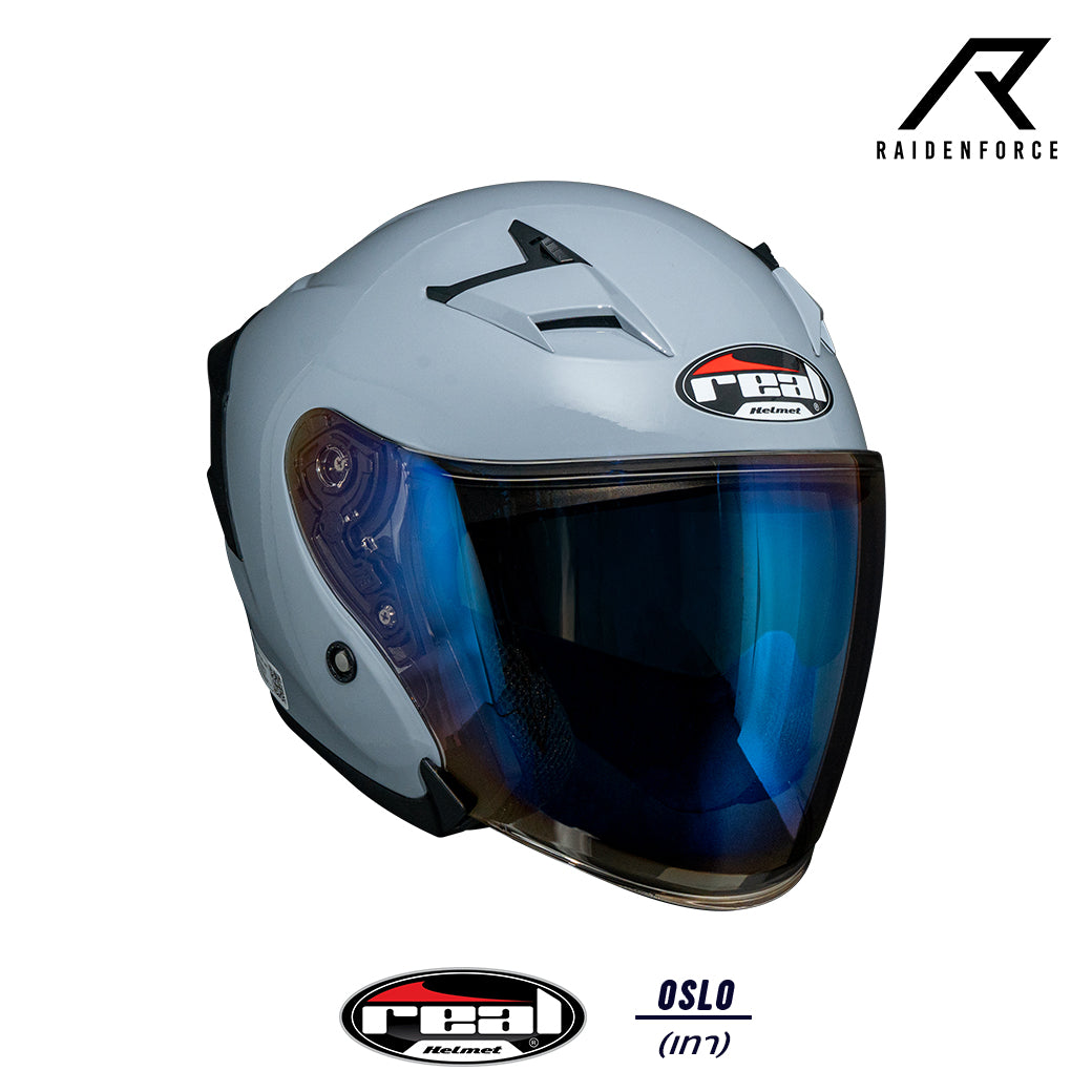 Real Helmet Oslo Helmet, Gray