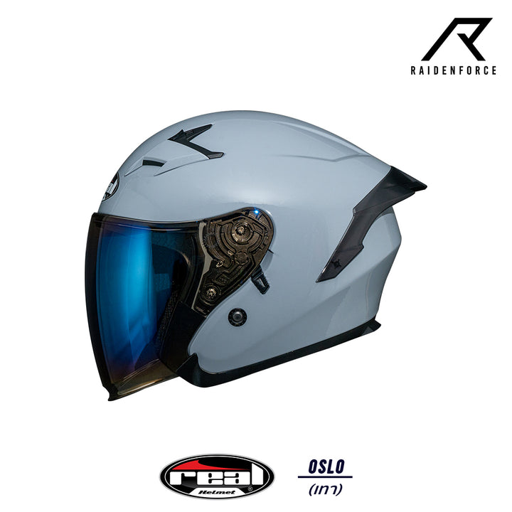 Real Helmet Oslo Helmet, Gray
