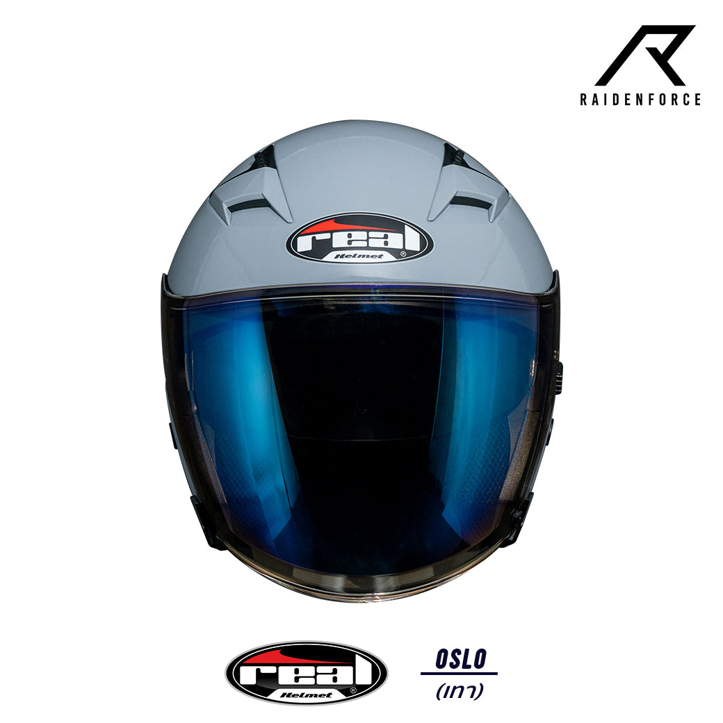 Real Helmet Oslo Helmet, Gray