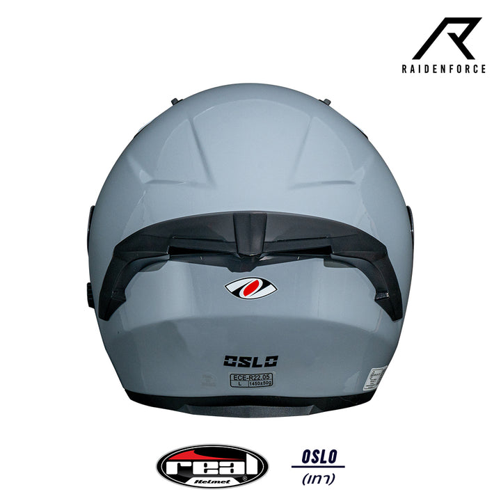 Real Helmet Oslo Helmet, Gray