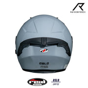 หมวกกันน็อค Real Helmets Oslo สีเทา