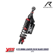 โช้ค YSS G-TX Honda Lead125 2v/4v Black series สี ดำ