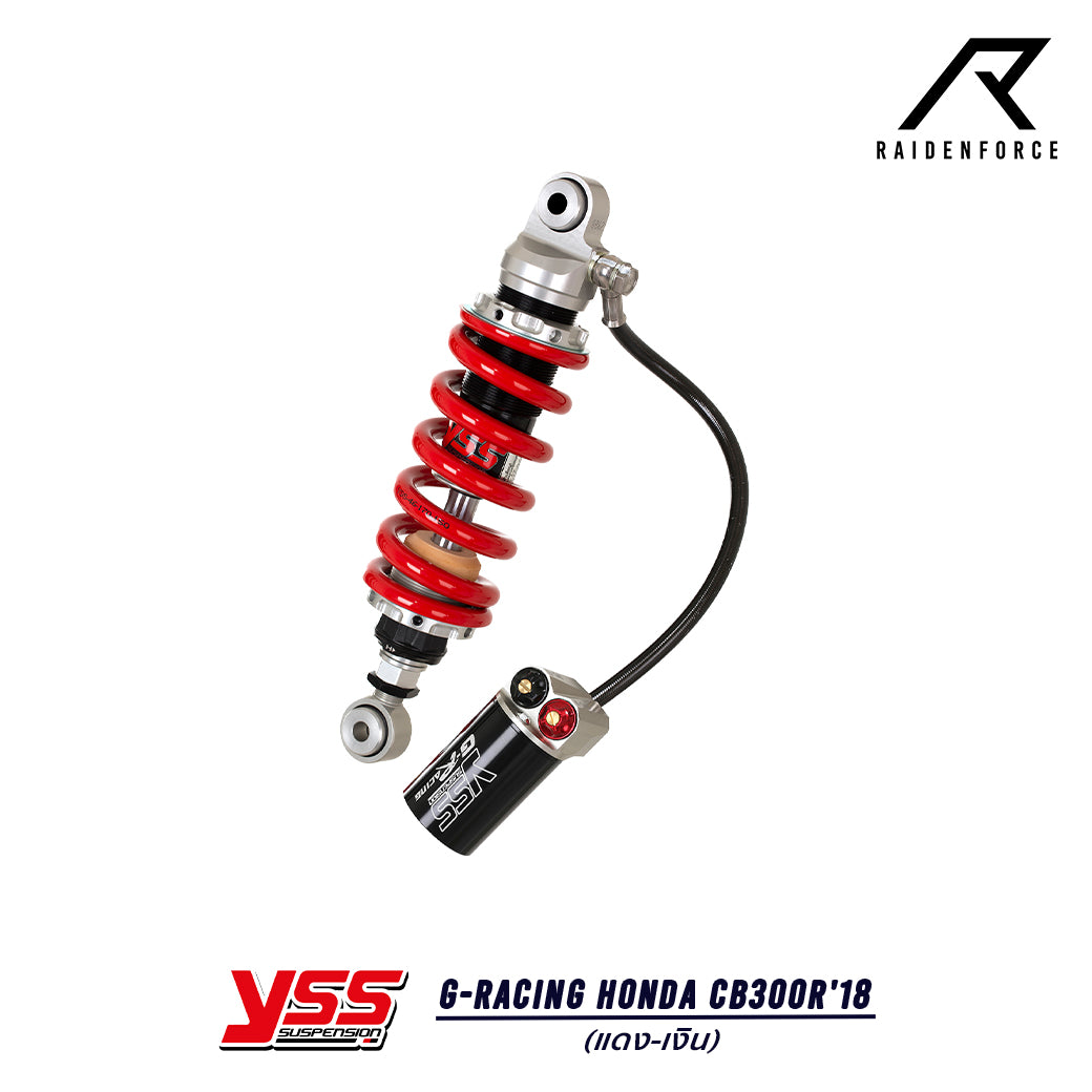 โช้ค YSS G-Racing Honda CB300R'18  สี แดง/เงิน