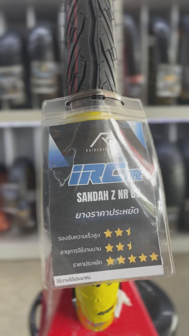 ยางนอก IRC Sandah Z NR89 (TT) ใช้ยางใน (ขอบ14,17)