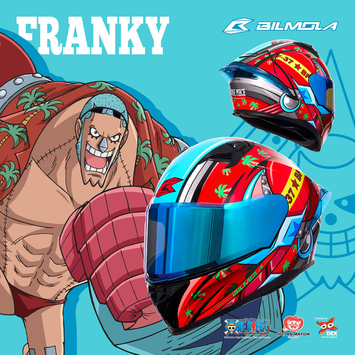 หมวกกันน็อค Bilmola One piece Franky