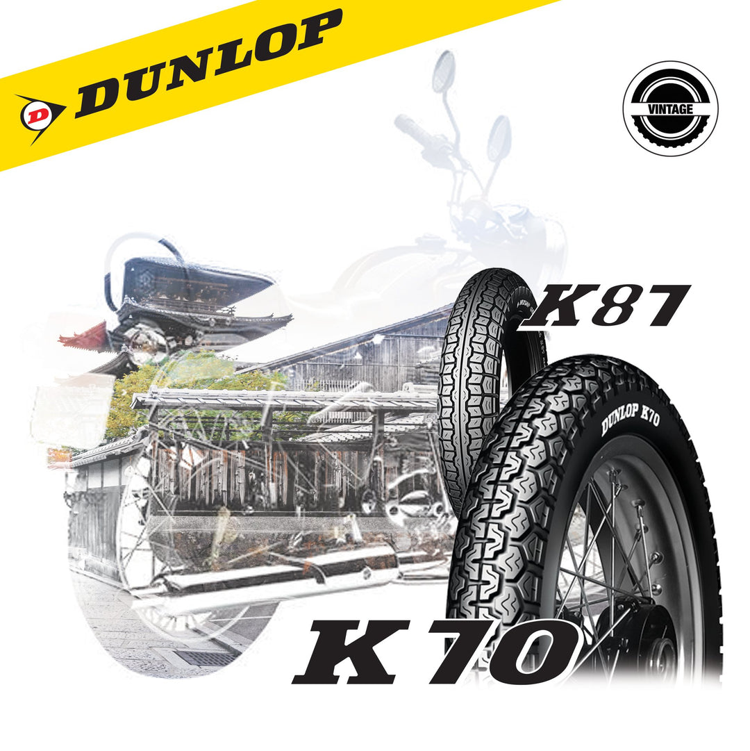 ยางนอก DUNLOP K70 (สำหรับรถขอบ18,19)