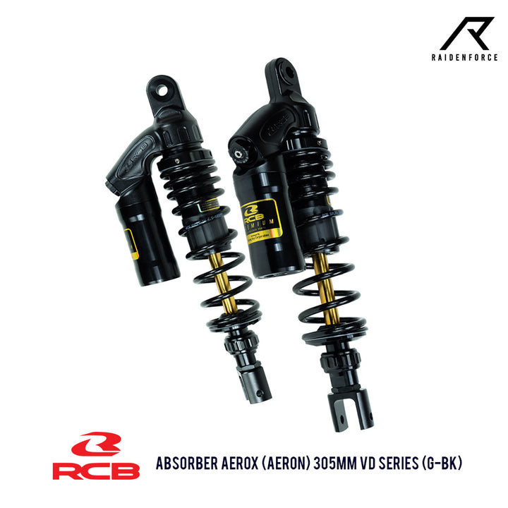 โช้ค RCB ABSORBER AEROX VD Series (G-BK) สีดำ